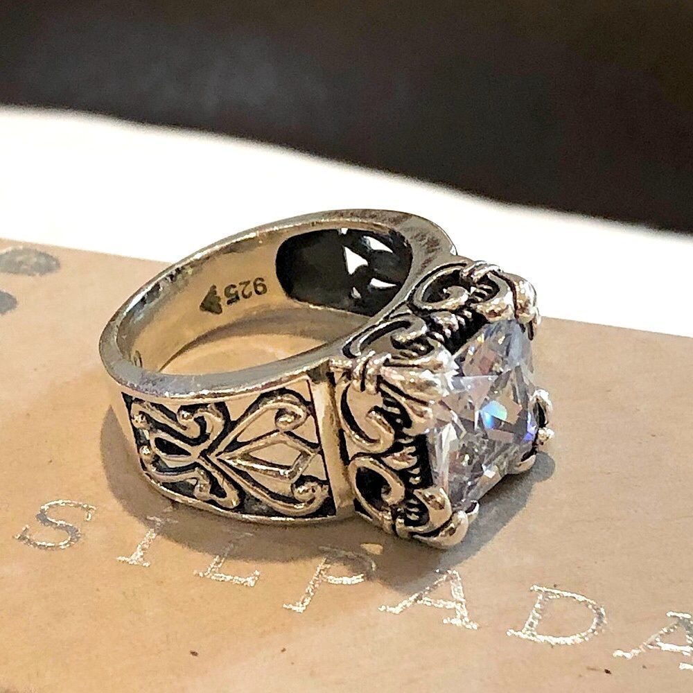 SILPADA Sterling Silver Uptown Ring R0981 Size 5-9